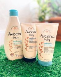 Aveeno baby cream  lotion, hair & body wash