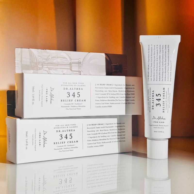 Dr Althea 345 relief cream .. Korean cream